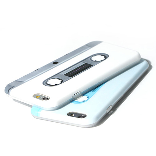 카세트 컨셉 젤리 케이스(아이폰6/6S플러스)