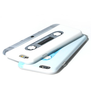 카세트 컨셉 젤리 케이스(아이폰6/6S플러스)